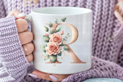 Floral Alphabet Clipart Bundle 3 - CraftNest - Digital Crafting and Art