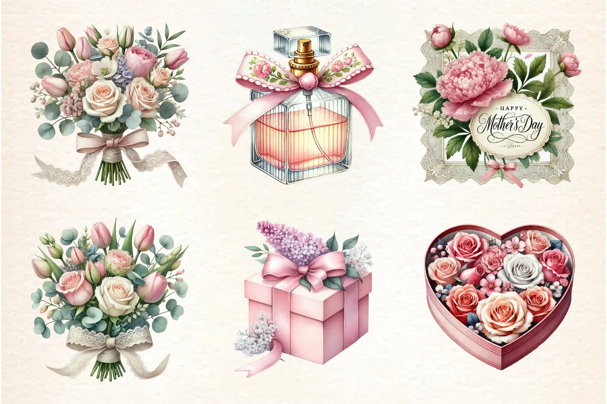 Mother's Day Clipart Bundle - CraftNest - Digital Crafting and Art