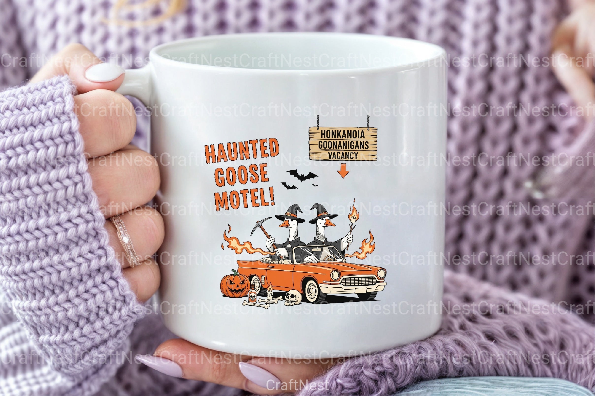Haunted Motel Spooky Black Cats Clipart Bundle - CraftNest - Digital Crafting and Art