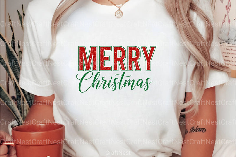 Christmas Glitter Clipart Bundle - CraftNest - Digital Crafting and Art