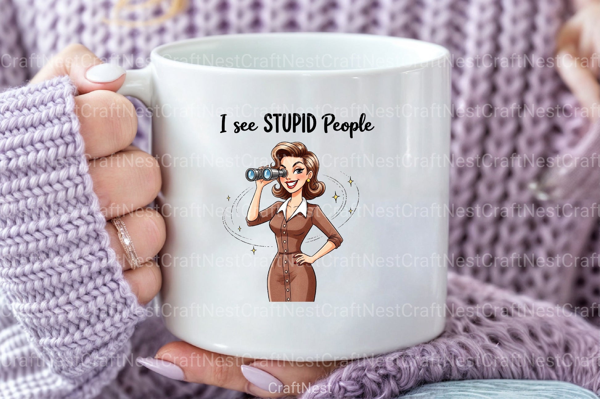 Sarcastic Funny Girl Can't Adult Today Clipart Bundle 9 - CraftNest - Digital Crafting and Art