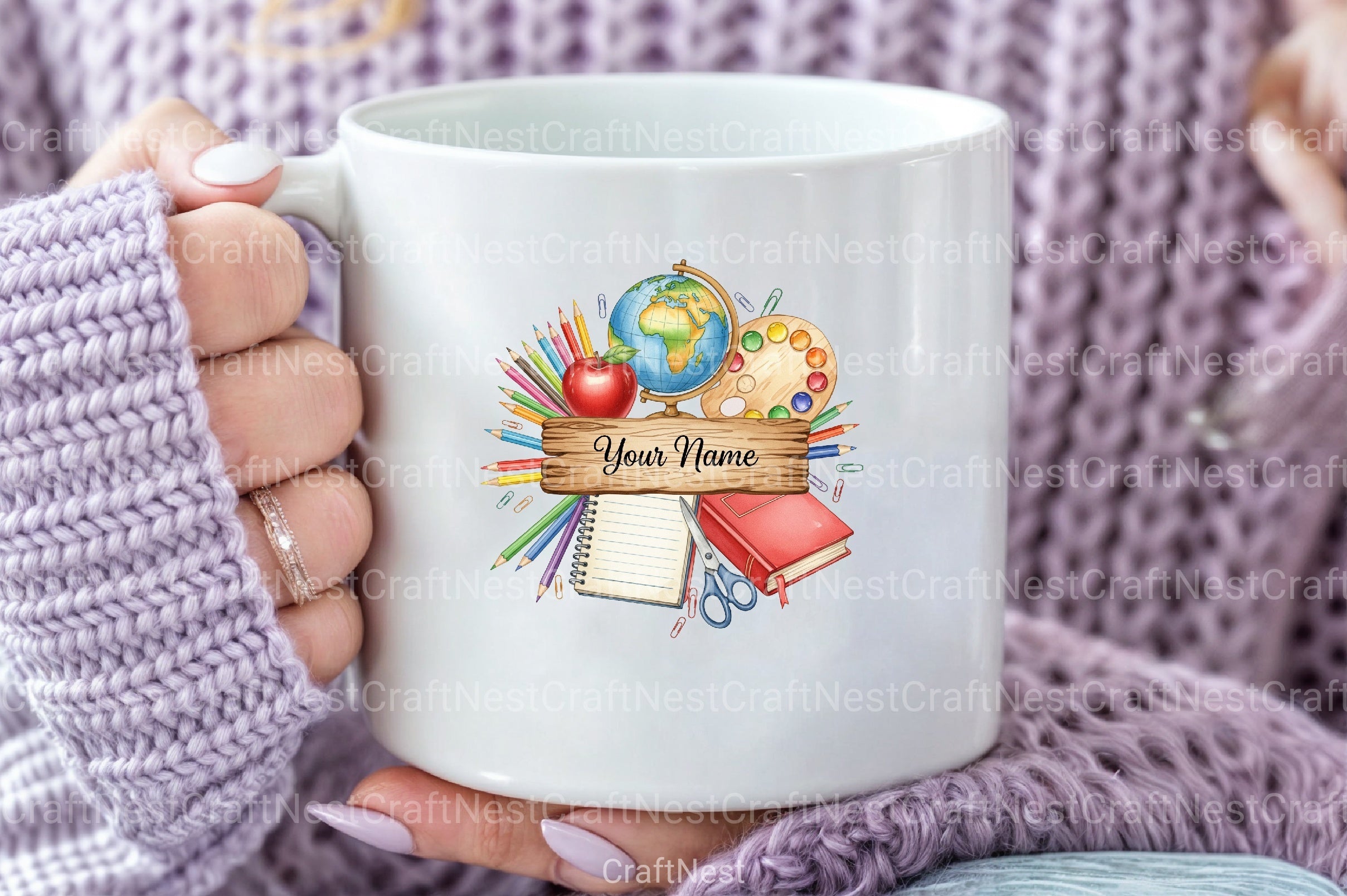 Custom Teacher Clipart Bundle - CraftNest - Digital Crafting and Art