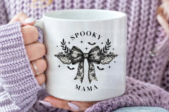 Coquette Halloween Spooky Mama Clipart Bundle - CraftNest - Digital Crafting and Art