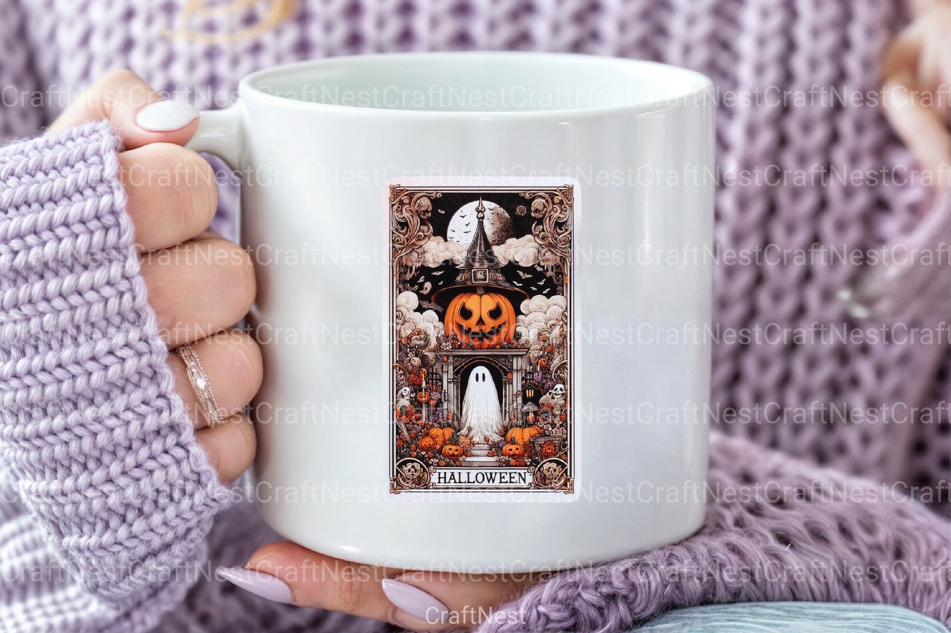 Halloween Tarot Card Clipart Bundle 7 - CraftNest - Digital Crafting and Art