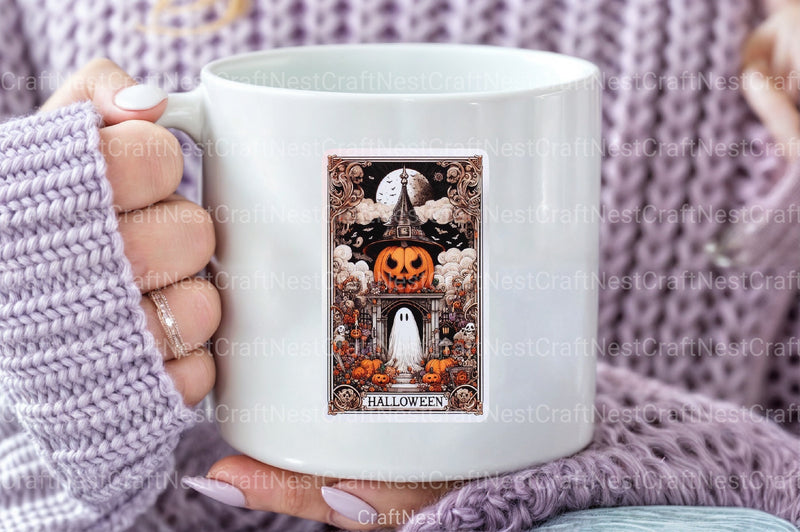 Halloween Tarot Card Clipart Bundle 7 - CraftNest - Digital Crafting and Art