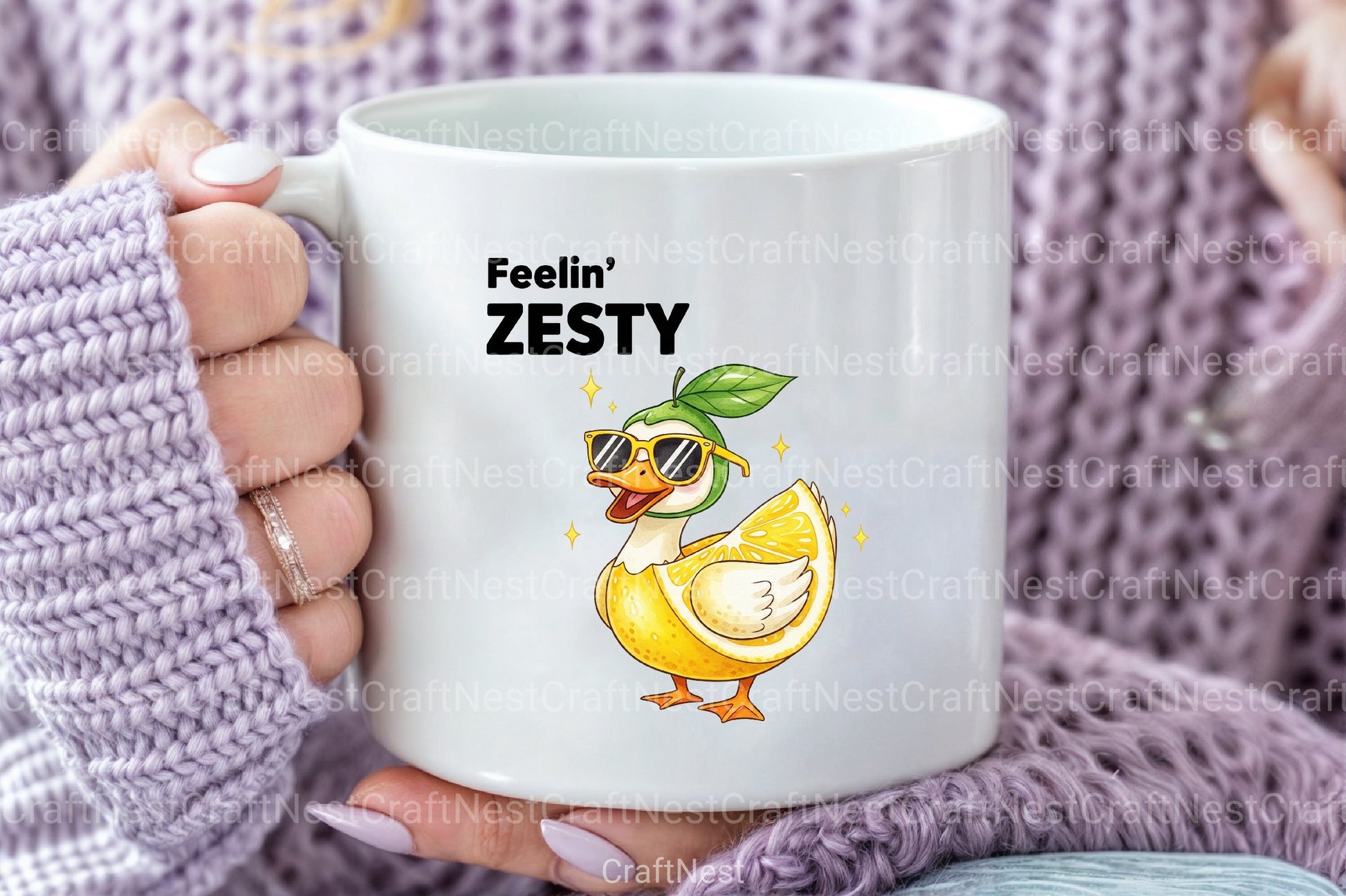 Funny Lemon Goose Clipart Bundle: Positive Main Squeeze Designs 8 - CraftNest - Digital Crafting and Art