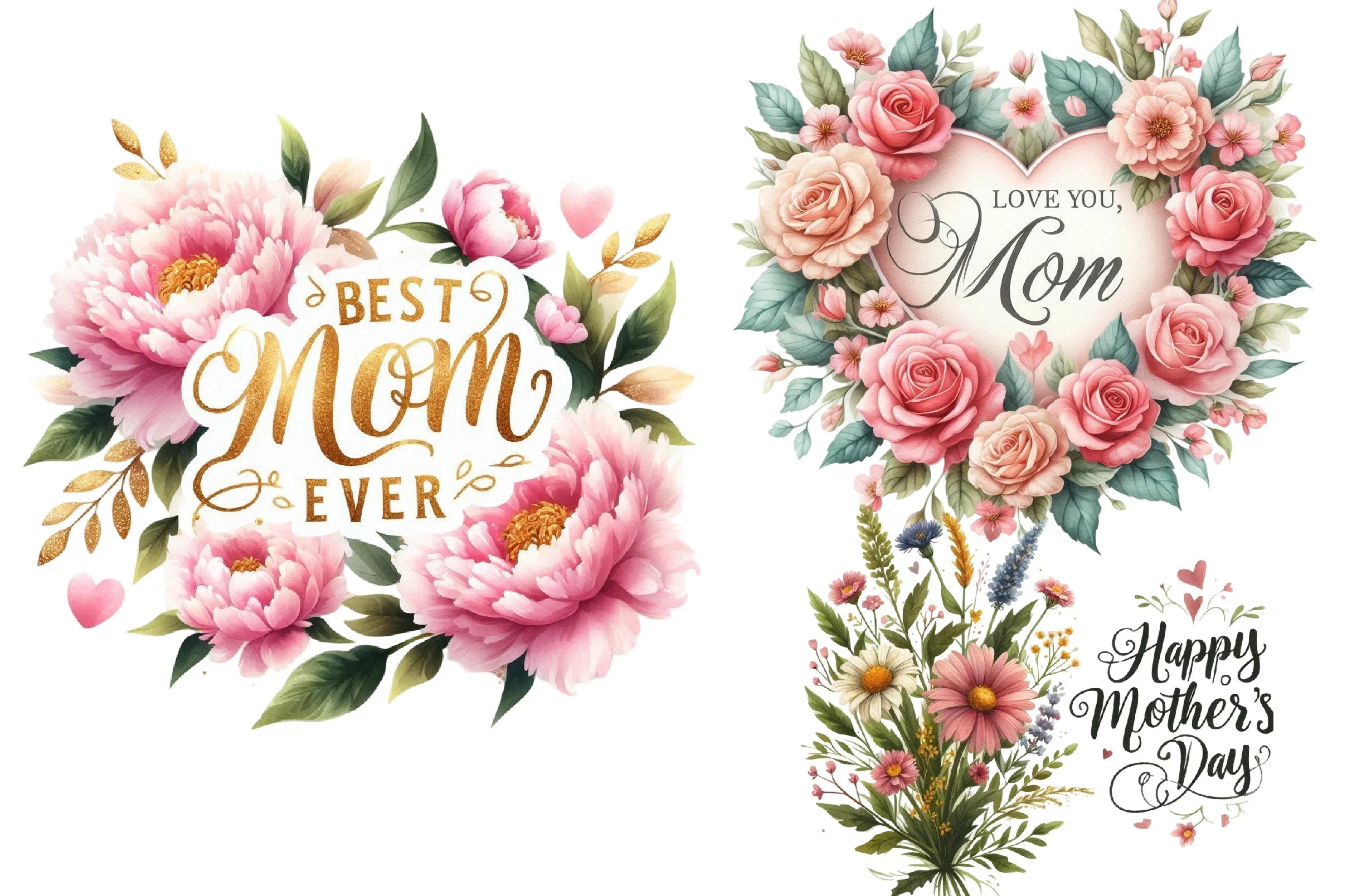 Mother's Day Quotes Clipart Bundle - CraftNest - Digital Crafting and Art