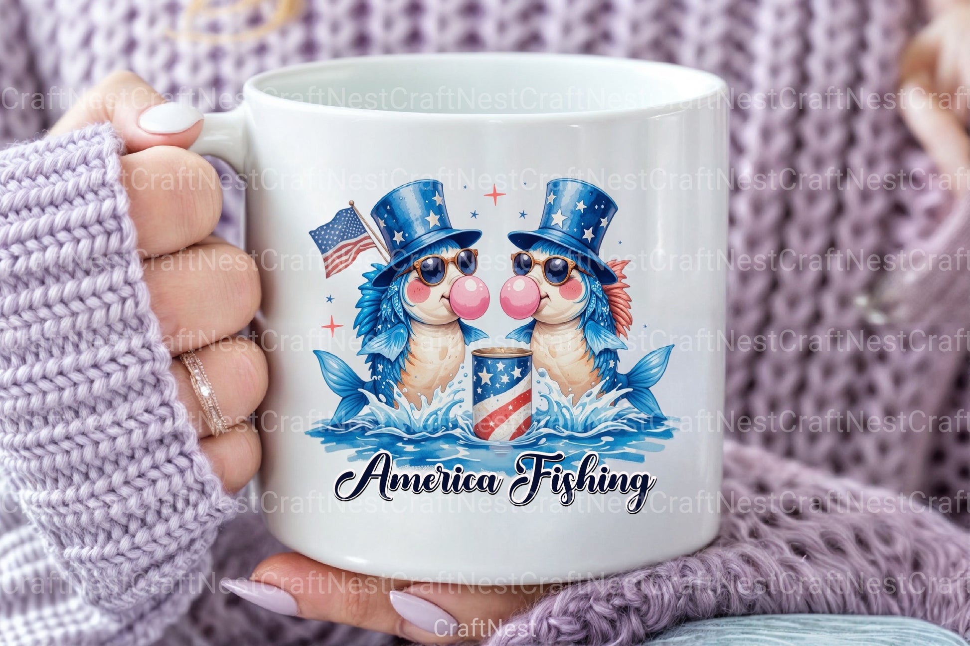 American Fish Clipart Bundle - CraftNest - Digital Crafting and Art