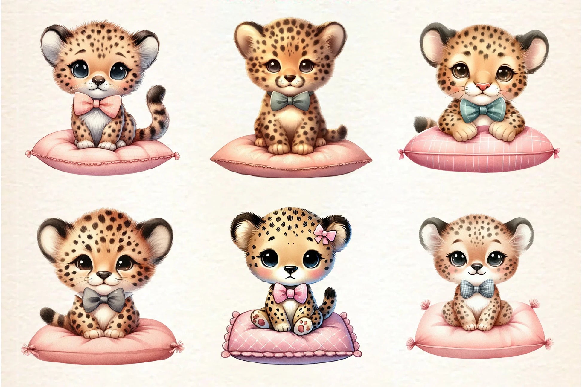 Kawaii Safari Animal Clipart Bundle - CraftNest - Digital Crafting and Art