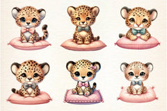 Kawaii Safari Animal Clipart Bundle - CraftNest - Digital Crafting and Art