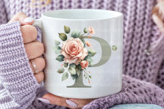 Floral Alphabet Clipart Bundle 23 - CraftNest - Digital Crafting and Art