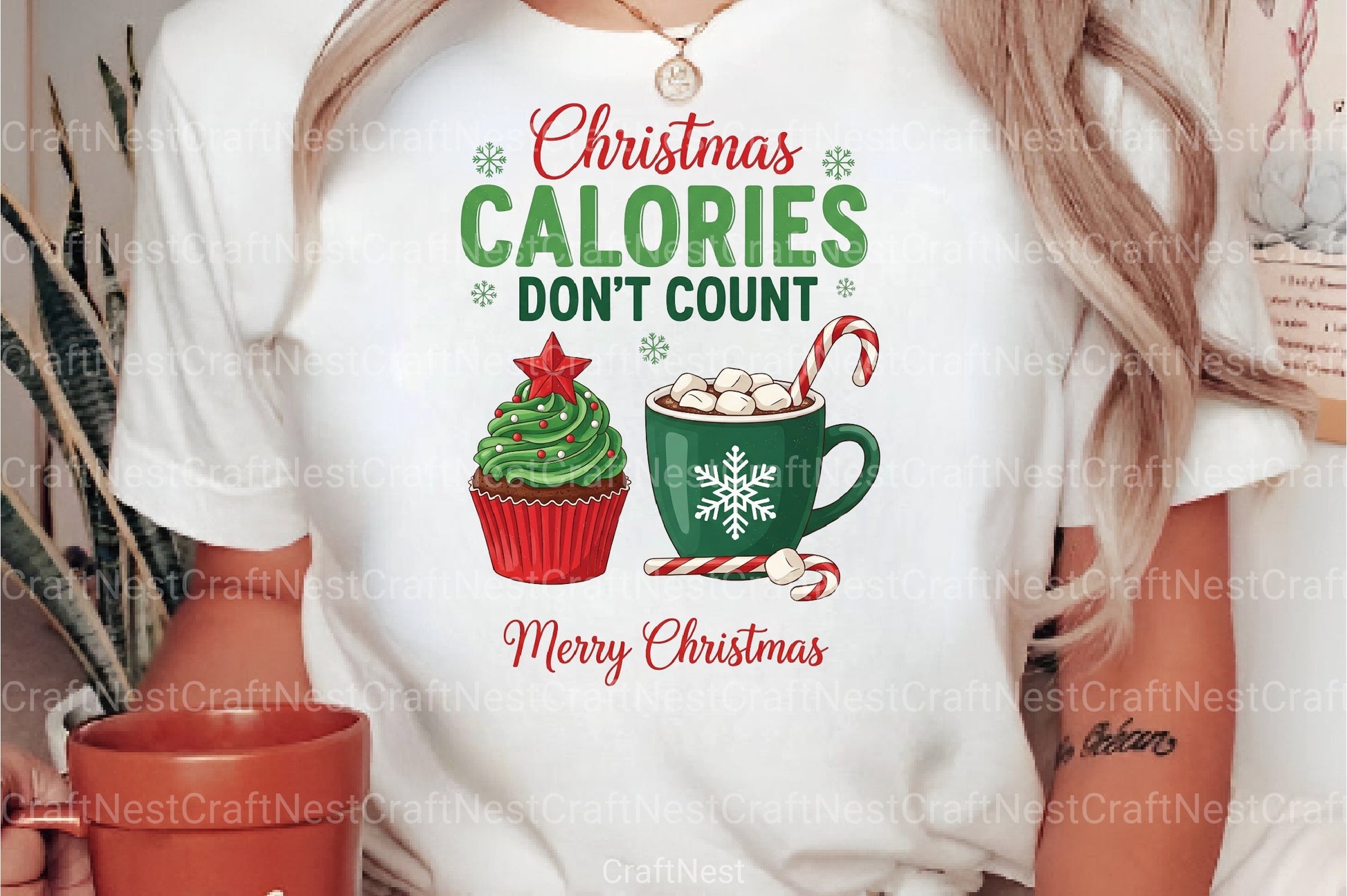 Christmas Calories Don't Count Clipart Bundle - CraftNest - Digital Crafting and Art