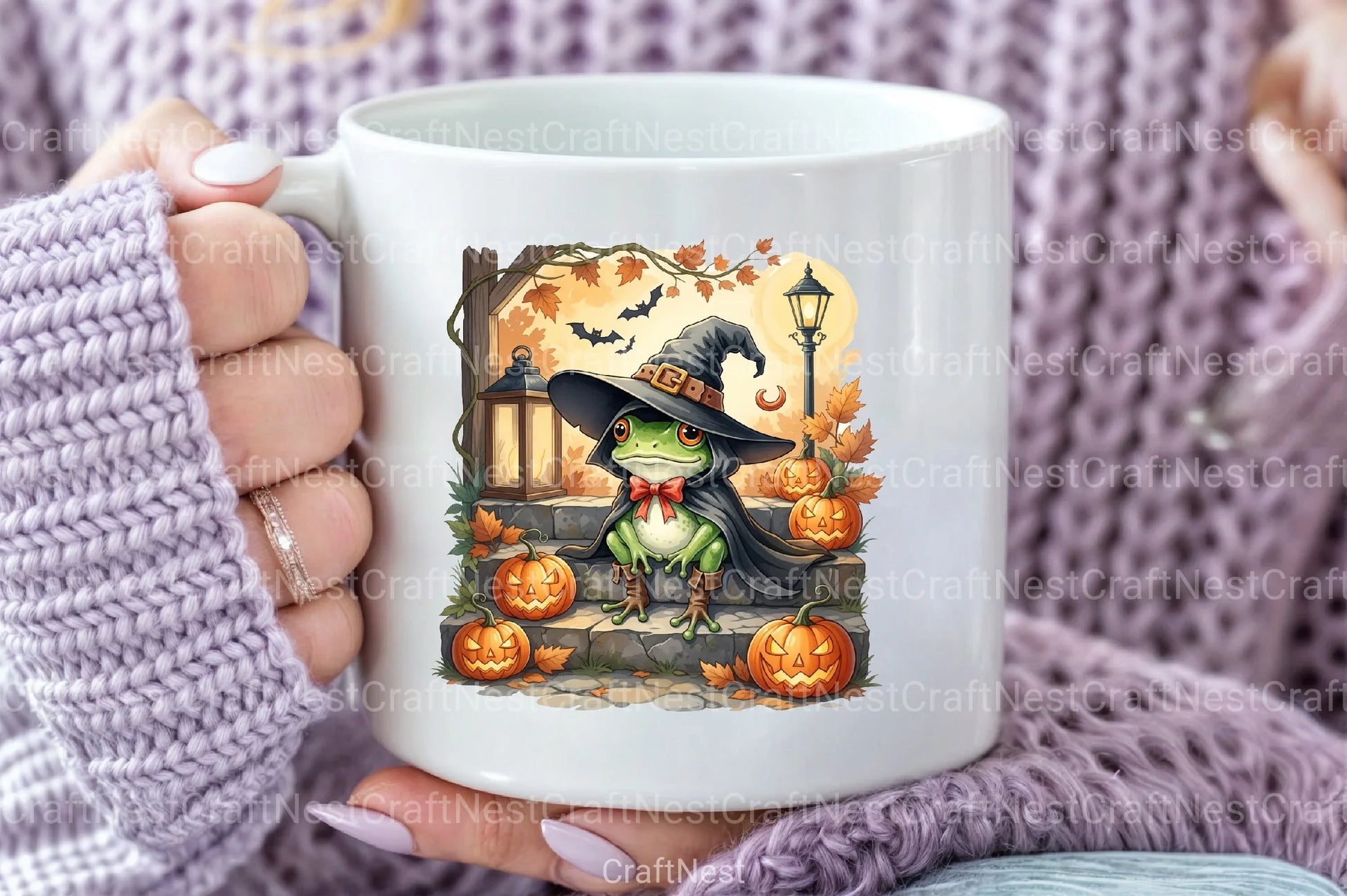 Halloween Frog Clipart Bundle - CraftNest - Digital Crafting and Art