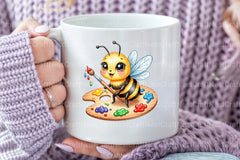 Back to School Bee Clipart Bundle 7 - CraftNest - Digital Crafting and Art