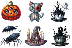 Spooky Halloween Clipart Bundle 33 - CraftNest - Digital Crafting and Art