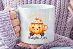 Fueled by Pumpkin Spice Clipart Bundle - CraftNest - Digital Crafting and Art