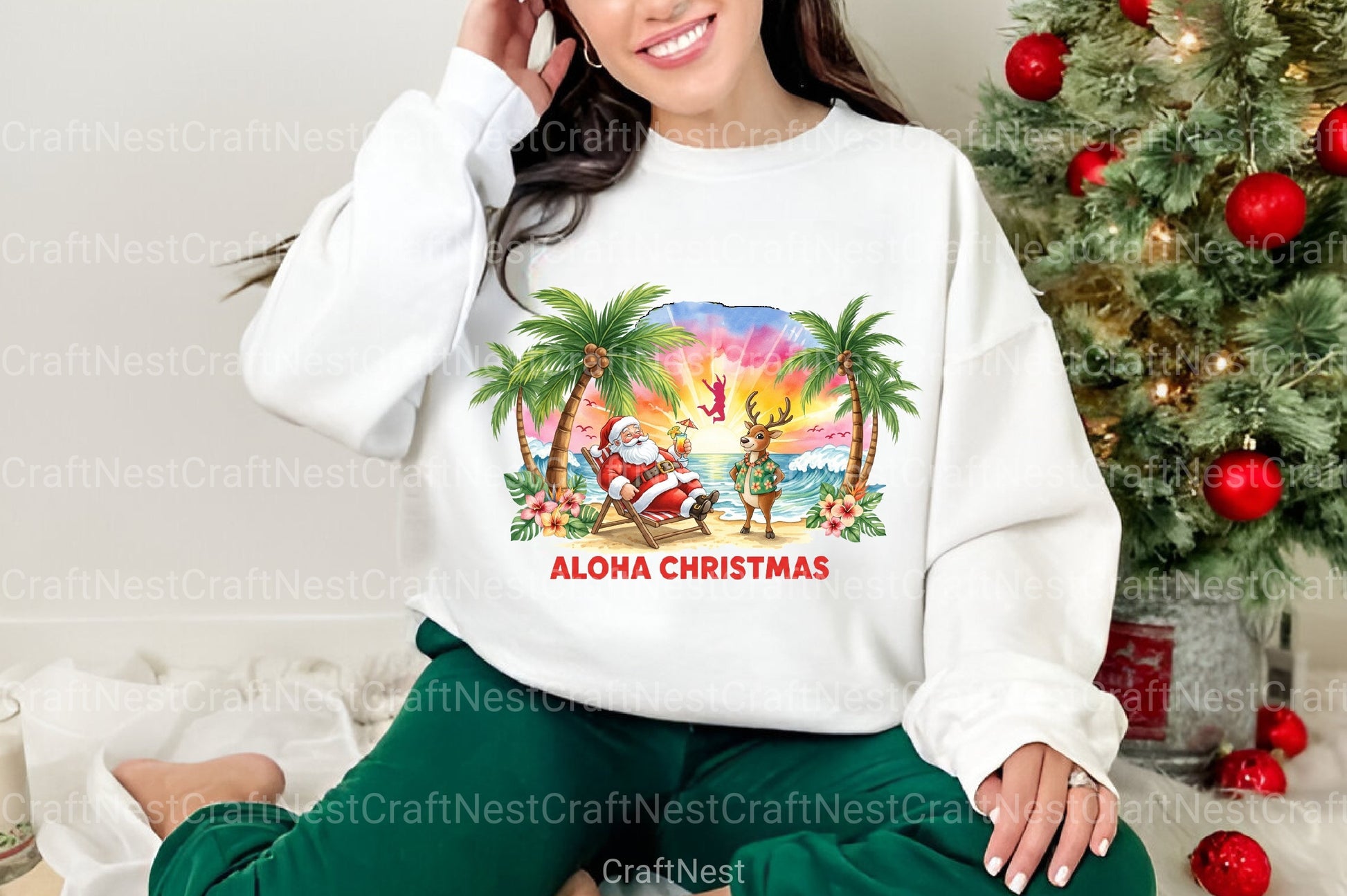 Christmas in July Funny Clipart Bundle 35 - CraftNest - Digital Crafting and Art