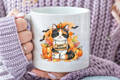 Happy Halloween Cat Clipart Bundle - CraftNest - Digital Crafting and Art