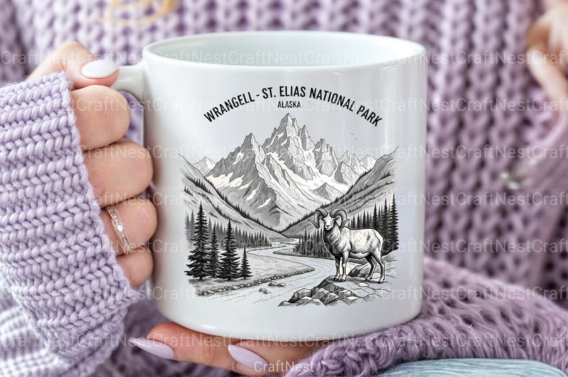 Wild Places: U.S. National Parks Clipart Bundle 4 - CraftNest - Digital Crafting and Art