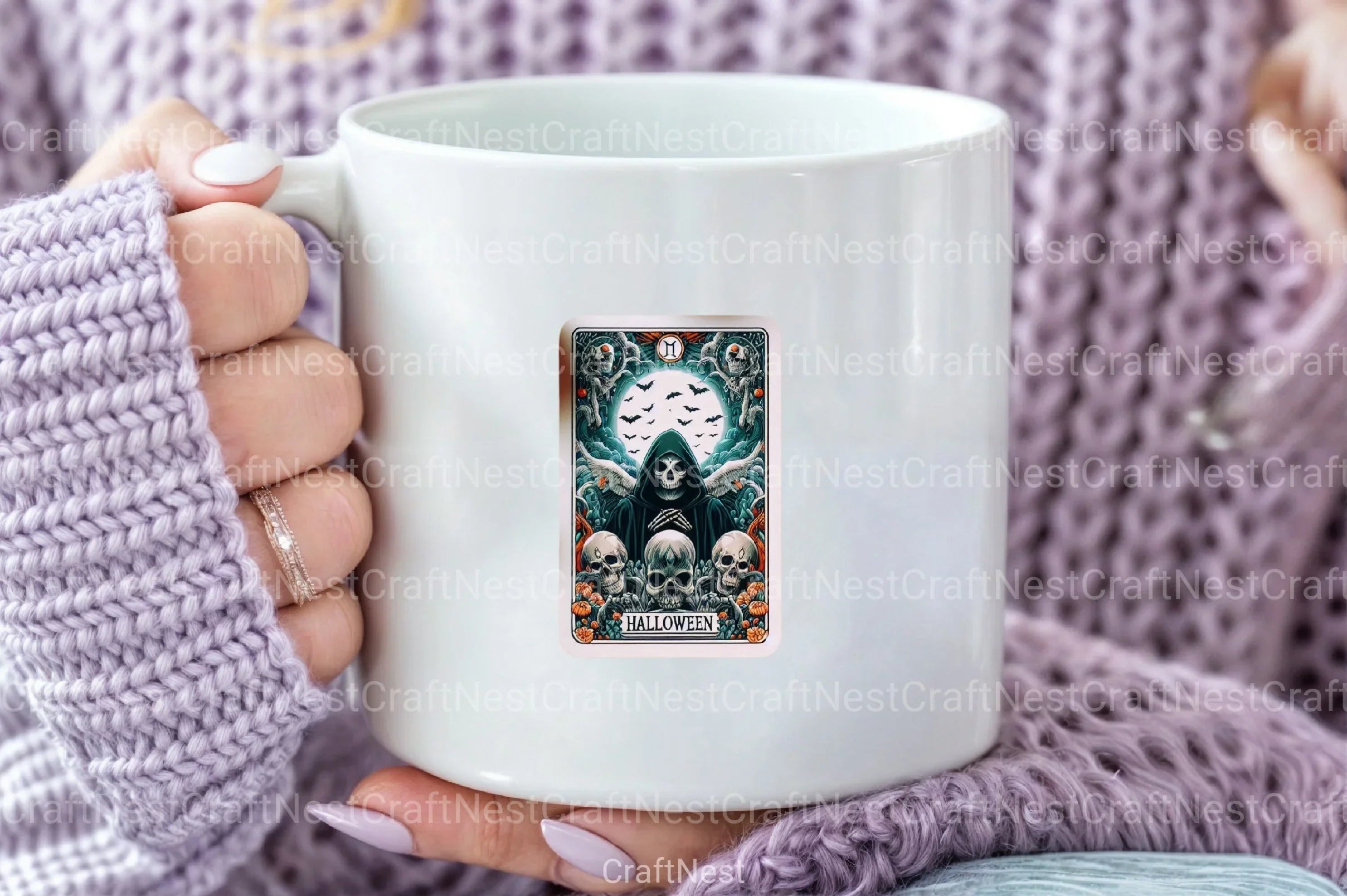 Halloween Tarot Card Clipart Bundle 99 - CraftNest - Digital Crafting and Art