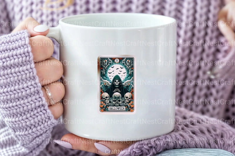 Halloween Tarot Card Clipart Bundle 99 - CraftNest - Digital Crafting and Art