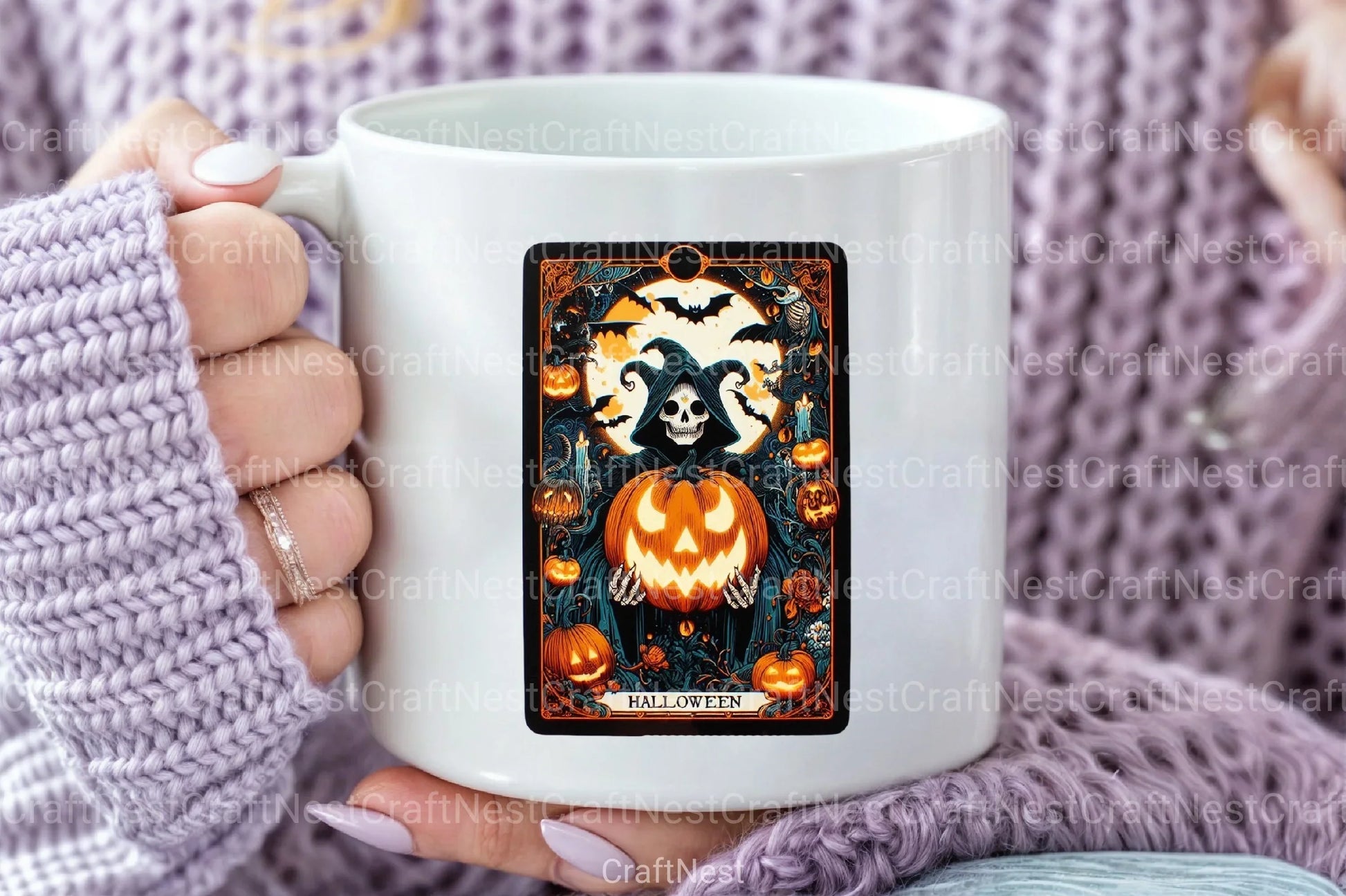 Halloween Tarot Card Clipart Bundle 29 - CraftNest - Digital Crafting and Art