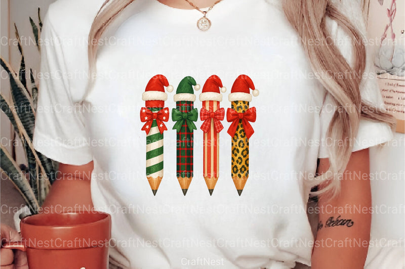 School Christmas Clipart Bundle 2 - CraftNest - Digital Crafting and Art