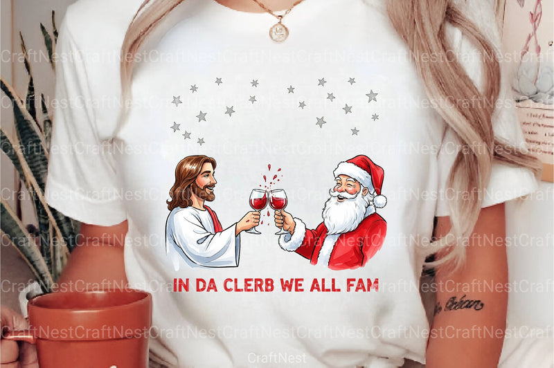 In Da Clerb We All Fam Clipart Bundle - CraftNest - Digital Crafting and Art