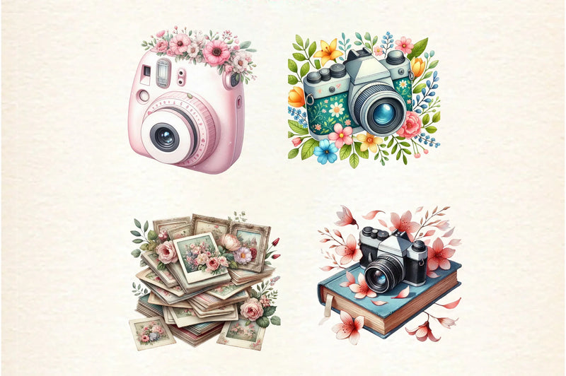 Spring Photography Clipart Bundle - CraftNest - Digital Crafting and Art