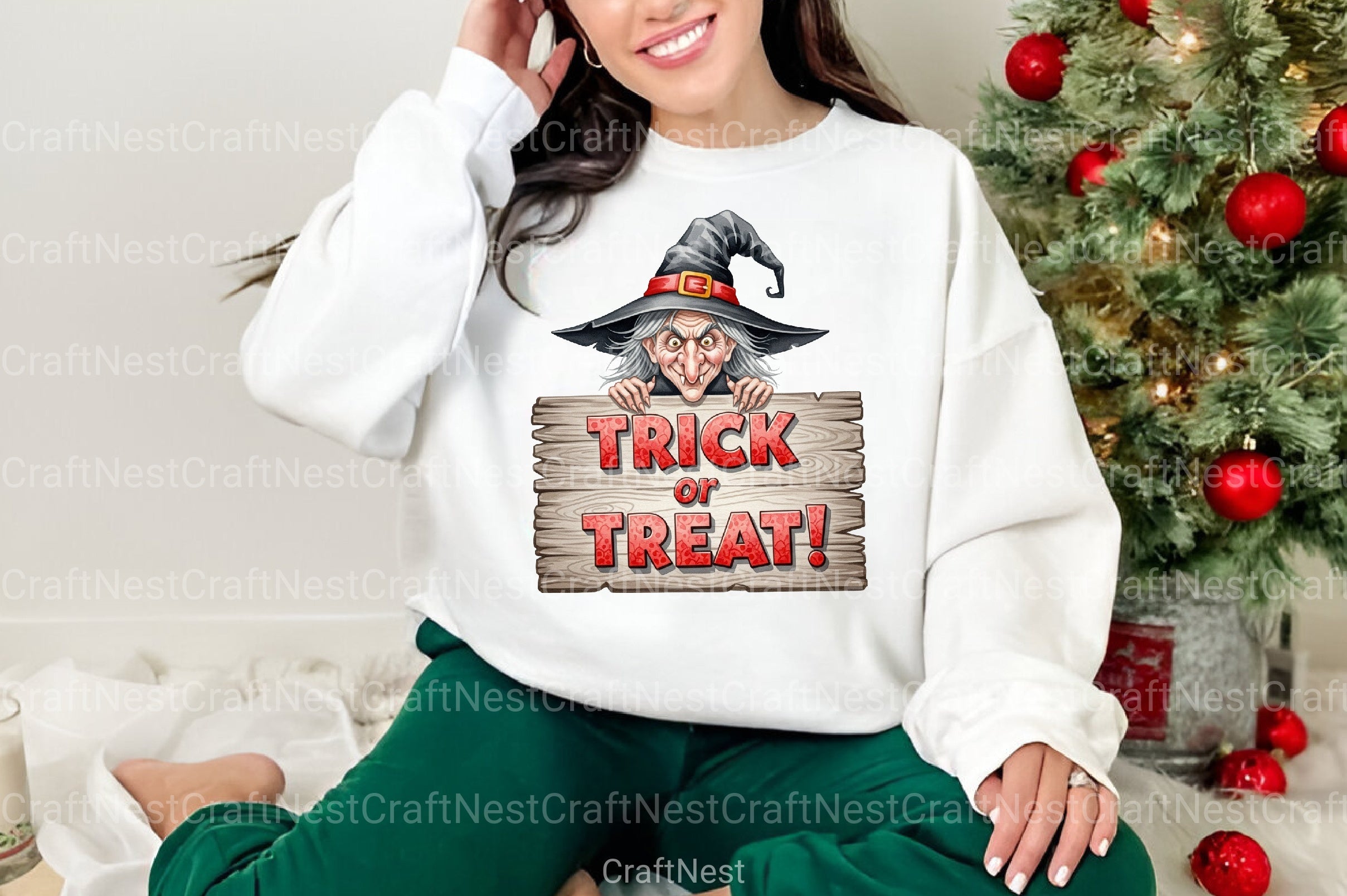 Witch Trick or Treat Clipart Bundle - CraftNest - Digital Crafting and Art