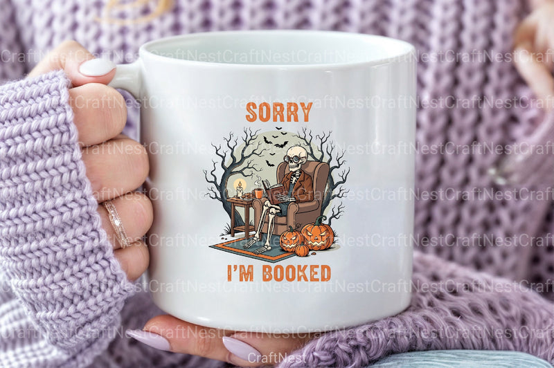 Spooky Skeleton Book Lover Clipart Bundle - CraftNest - Digital Crafting and Art