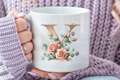 Floral Alphabet Clipart Bundle 14 - CraftNest - Digital Crafting and Art