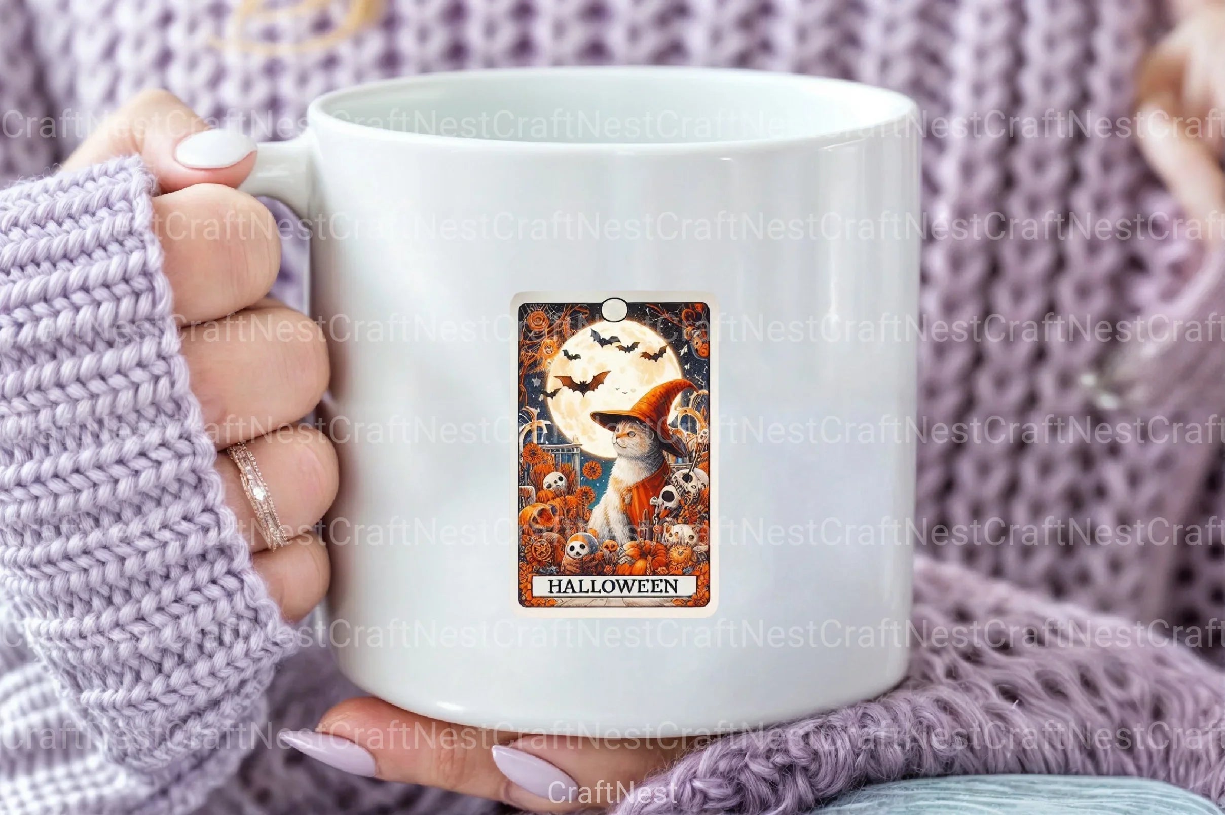 Halloween Tarot Card Clipart Bundle 6 - CraftNest - Digital Crafting and Art