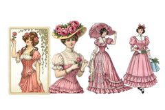 Christmas Pink Clipart Bundle 1 - CraftNest - Digital Crafting and Art