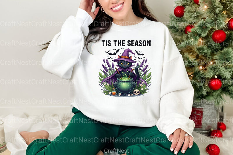 Witchy Cat Graphic Clipart Bundle - CraftNest - Digital Crafting and Art