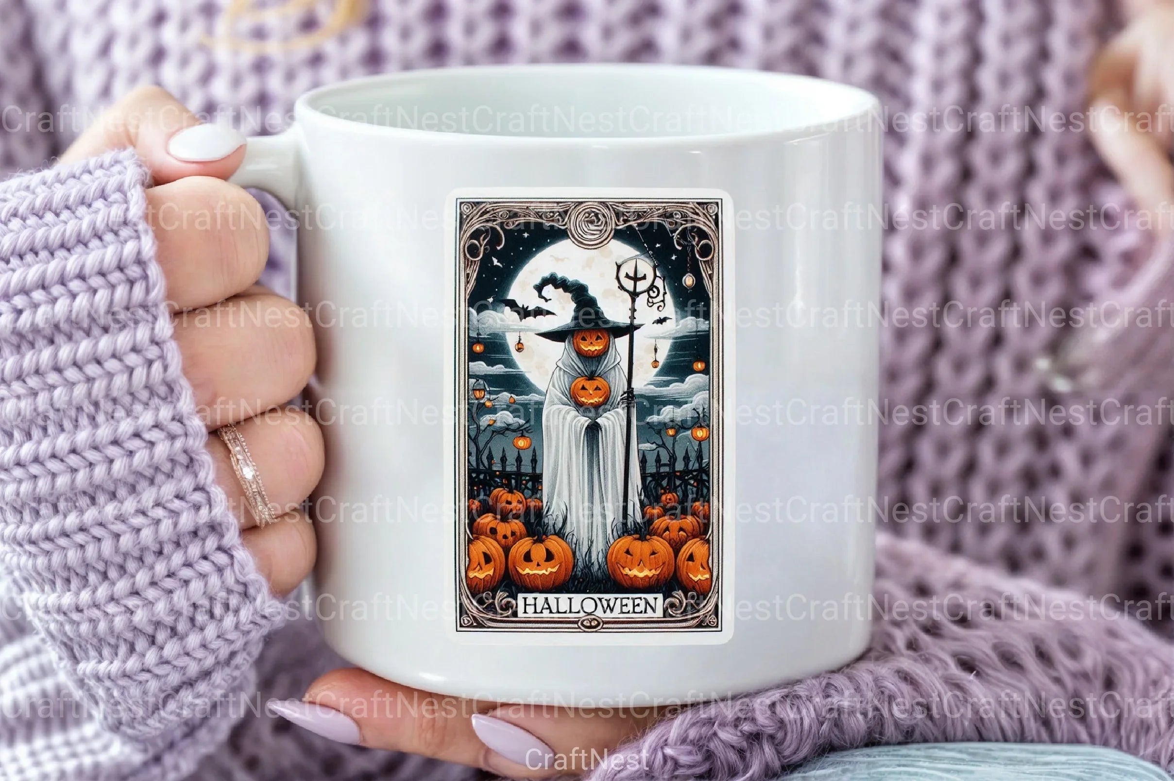 Halloween Tarot Card Clipart Bundle 4 - CraftNest - Digital Crafting and Art