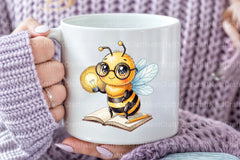 Back to School Bee Clipart Bundle 1 - CraftNest - Digital Crafting and Art