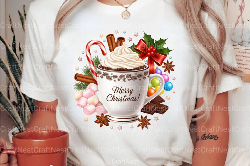 Christmas Cocoa Clipart Bundle - CraftNest - Digital Crafting and Art