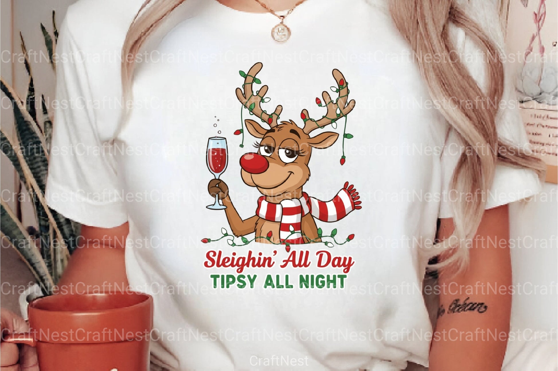 Sleighin' All Day Clipart Bundle - CraftNest - Digital Crafting and Art