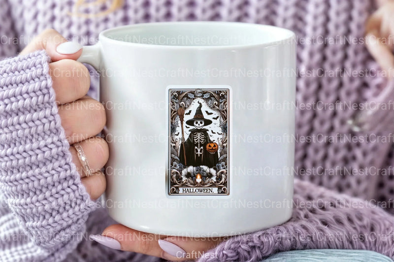 Halloween Tarot Card Clipart Bundle 22 - CraftNest - Digital Crafting and Art