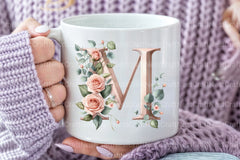 Floral Alphabet Clipart Bundle 19 - CraftNest - Digital Crafting and Art