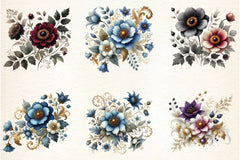 Flower Clipart Bundle - CraftNest - Digital Crafting and Art