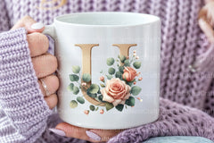 Floral Alphabet Clipart Bundle 16 - CraftNest - Digital Crafting and Art