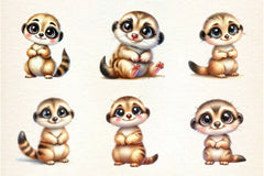 Kawaii Safari Animal Clipart Bundle - CraftNest - Digital Crafting and Art