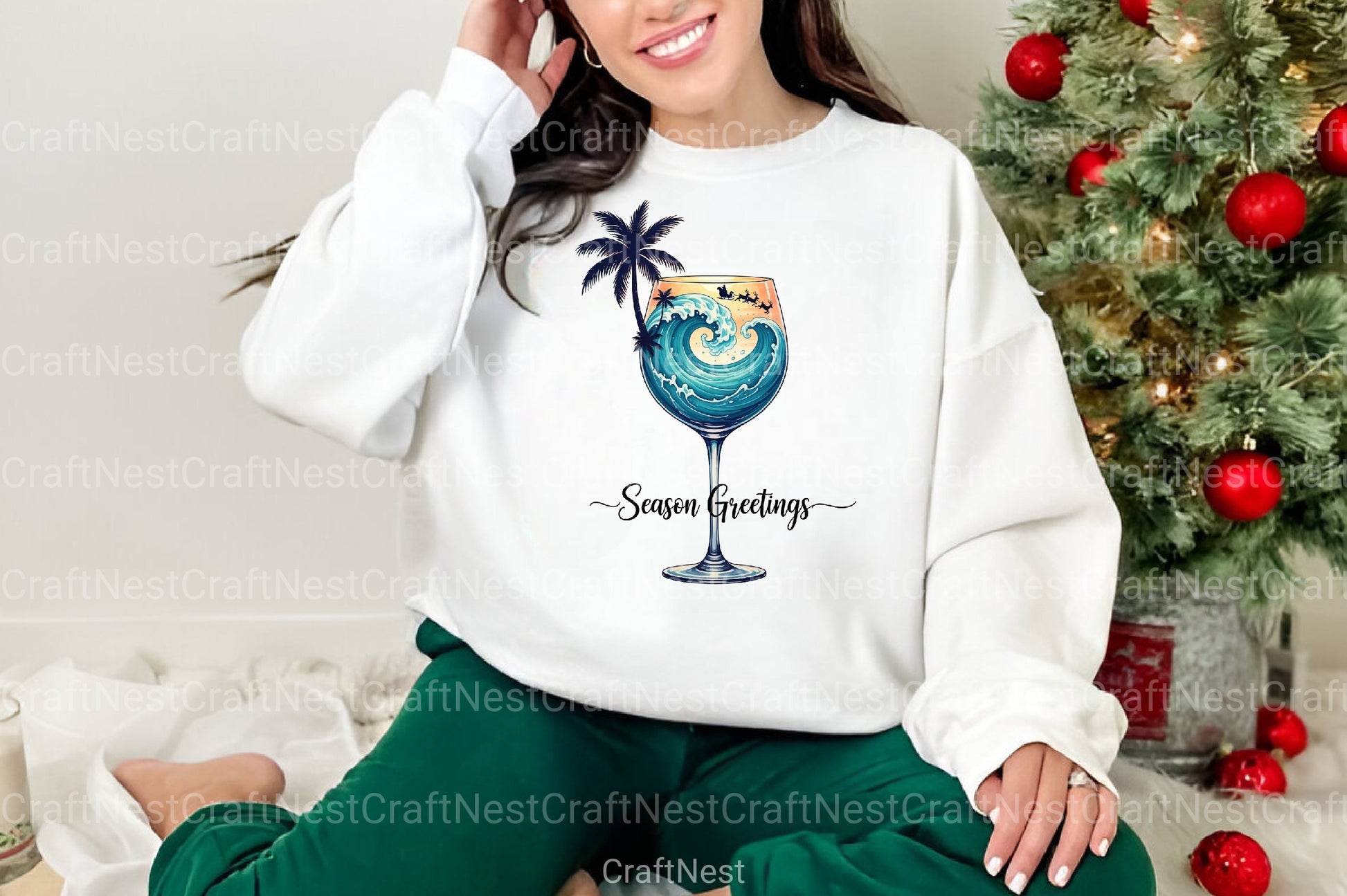 Christmas in July Funny Clipart Bundle 13 - CraftNest - Digital Crafting and Art