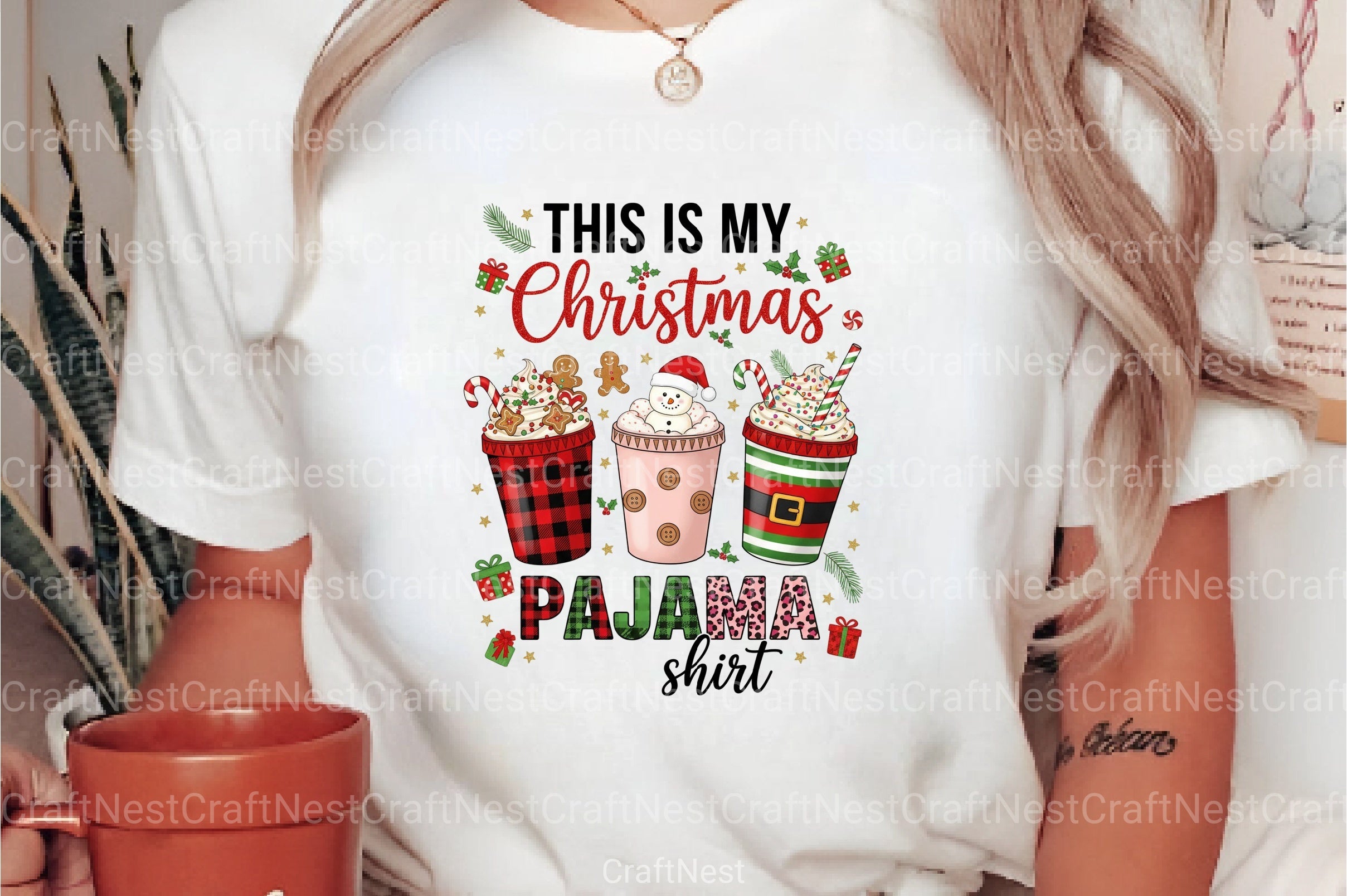 Christmas Pajama Clipart Bundle - CraftNest - Digital Crafting and Art