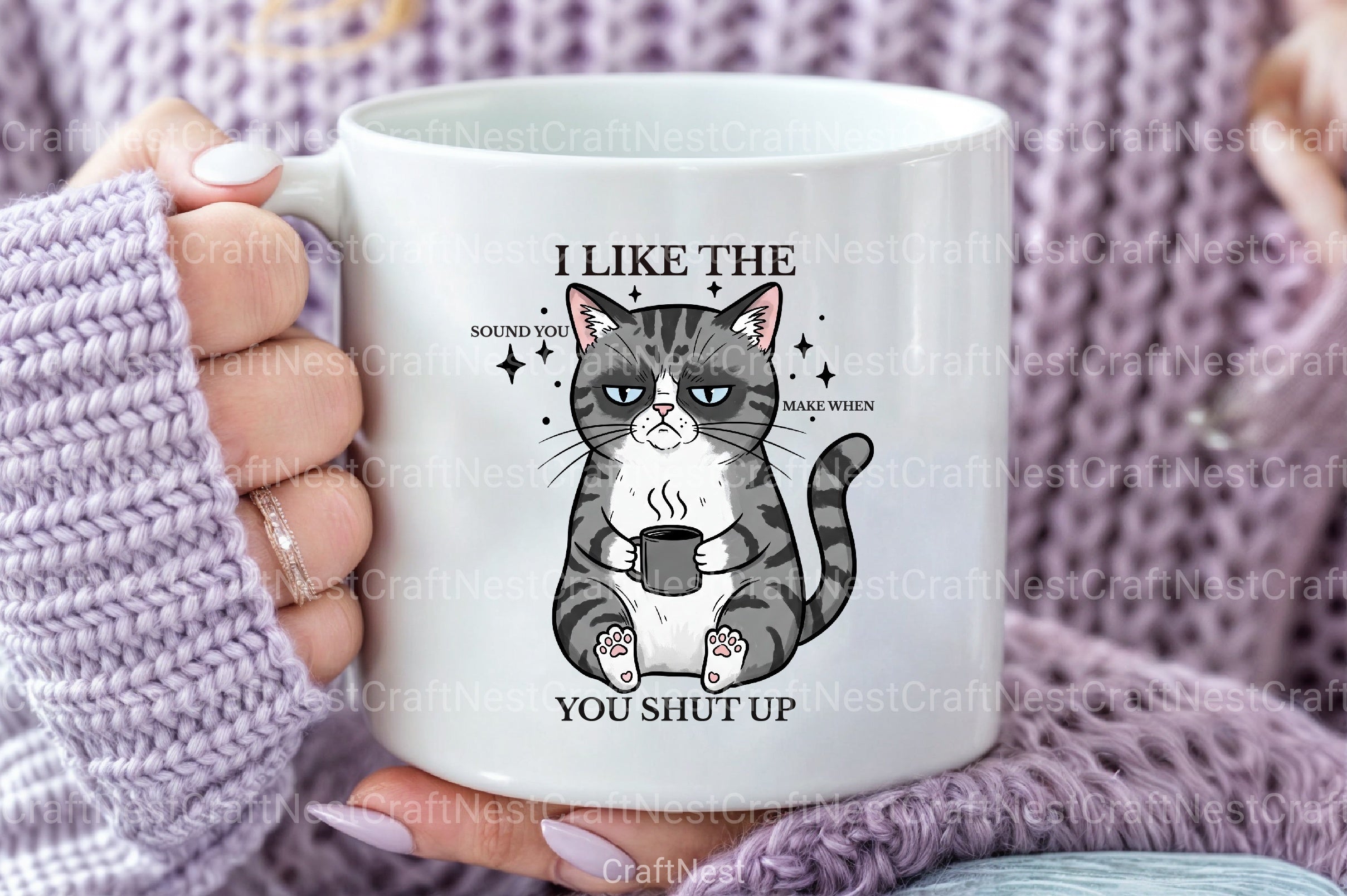 Funny Sarcastic Cat Clipart Bundle 11 - CraftNest - Digital Crafting and Art