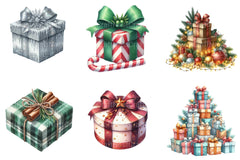 Christmas Gifts Clipart Bundle 99 - CraftNest - Digital Crafting and Art