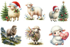 Sheep Clipart Bundle - CraftNest - Digital Crafting and Art