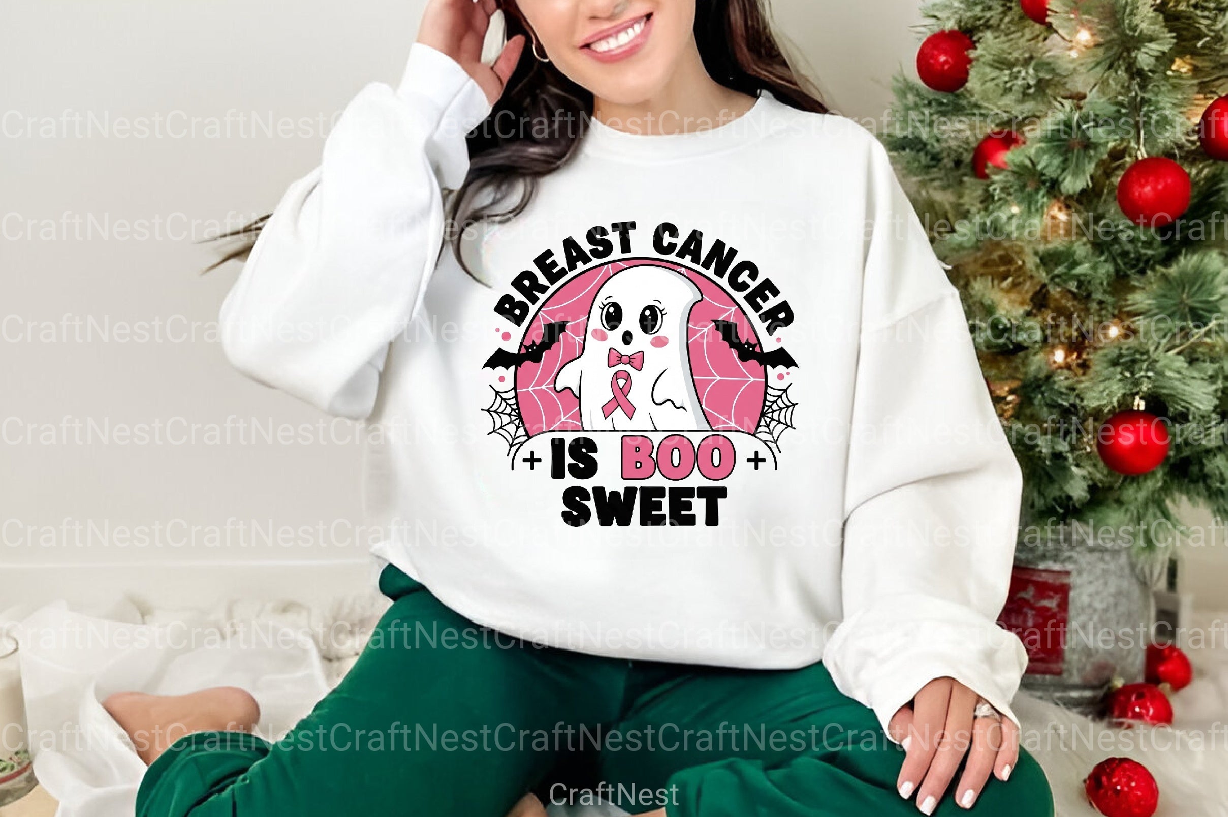 Halloween Breast Cancer Clipart Bundle 2 - CraftNest - Digital Crafting and Art